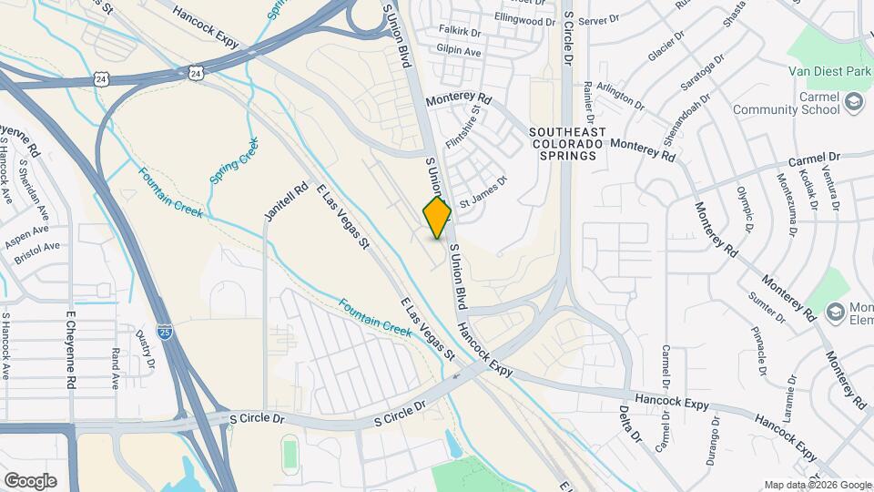 2057 Birmingham Loop Map and Location Details