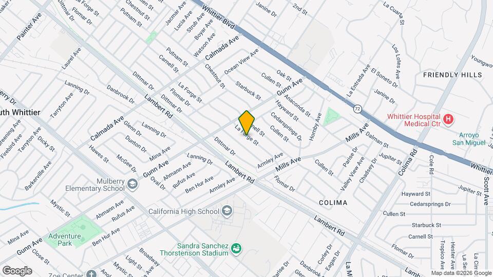 14352 La Forge St Map and Location Details