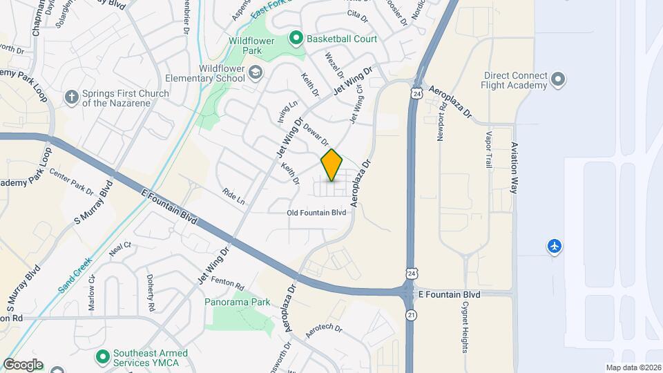 1413 Flycatcher Ln Map and Location Details