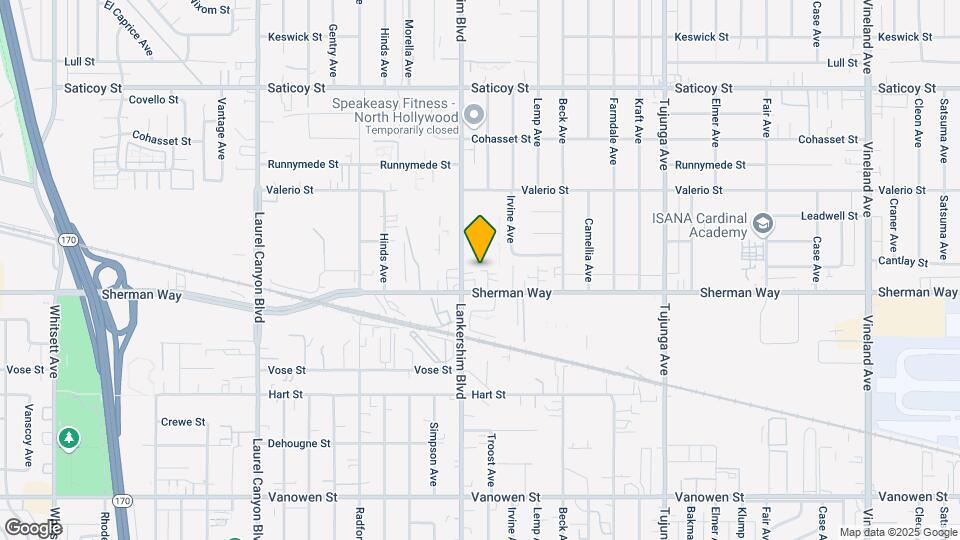7227 Troost Ave Map and Location Details