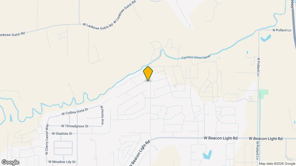 10365 W Thimbleberry Dr Map and Location Details