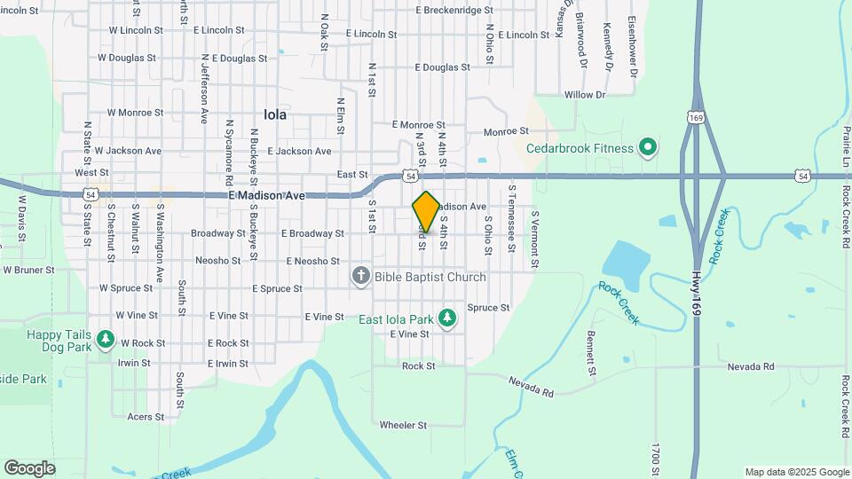 301 S 3rd St Map and Location Details