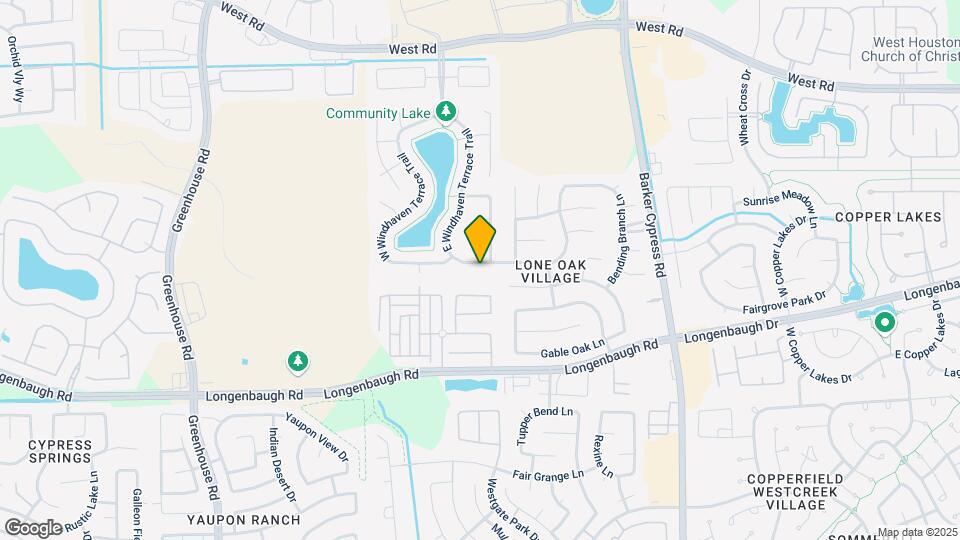 18311 Red Oak Manor Ln Map and Location Details