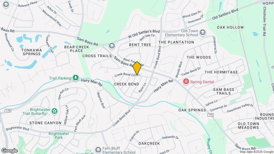 1727 Foxfire Dr Map and Location Details