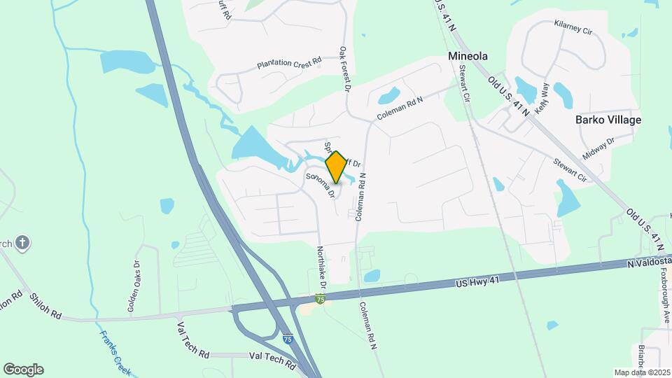 4182 Waterberry Cir Map and Location Details