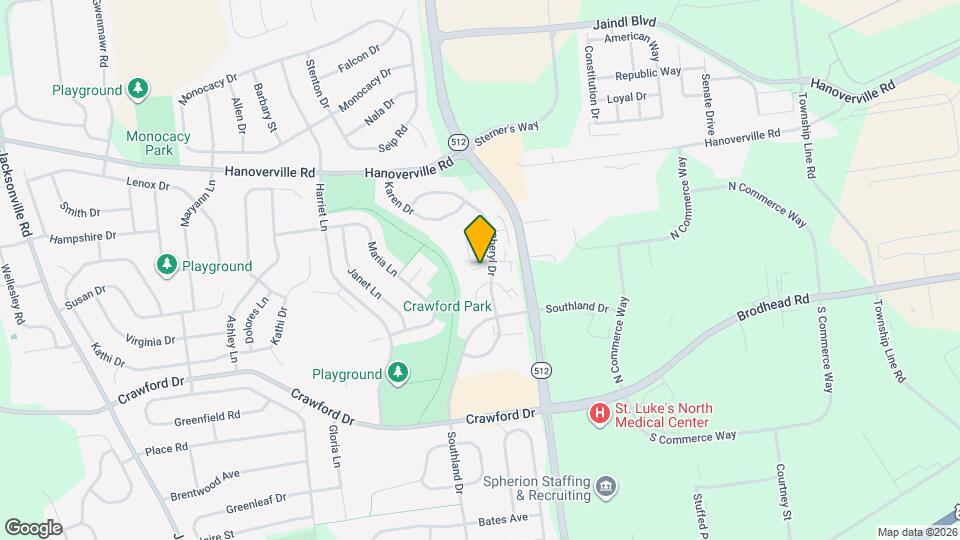 4767 Cheryl Dr Map and Location Details