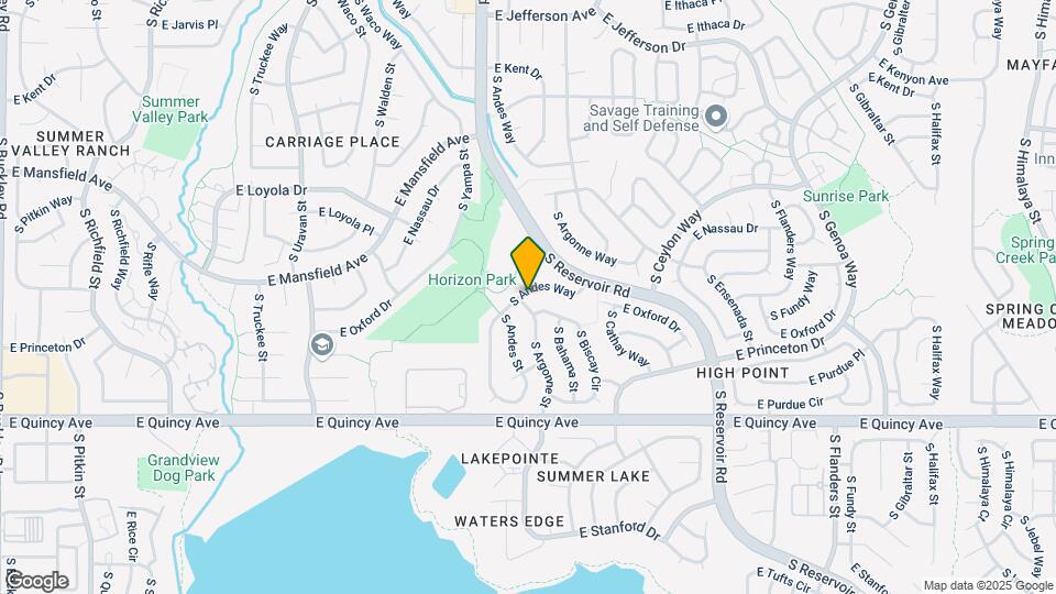 4156 S Argonne St Map and Location Details