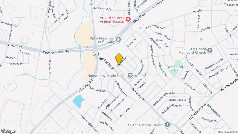 1424 Anna Lea Ln Map and Location Details