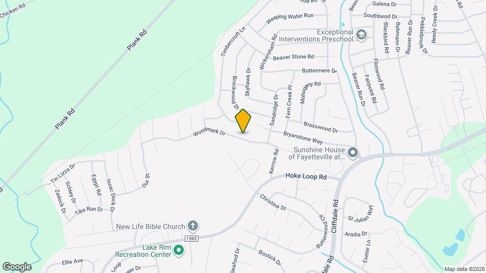 6924 Woodmark Dr Map and Location Details