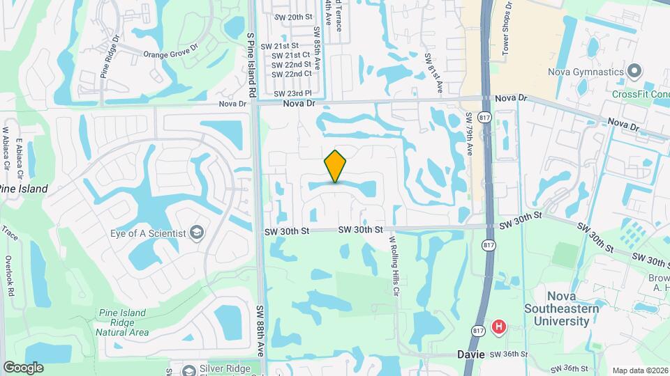 8421 SW 28th St Map and Location Details