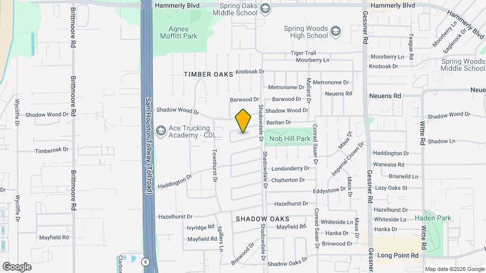 10502 Timberwood Dr Map and Location Details