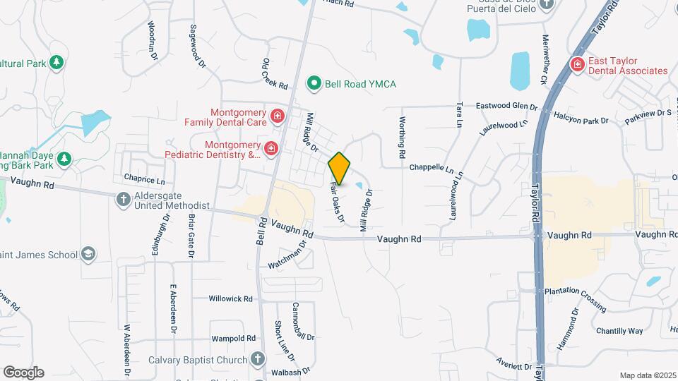 2645 Fair Oaks Dr Map and Location Details