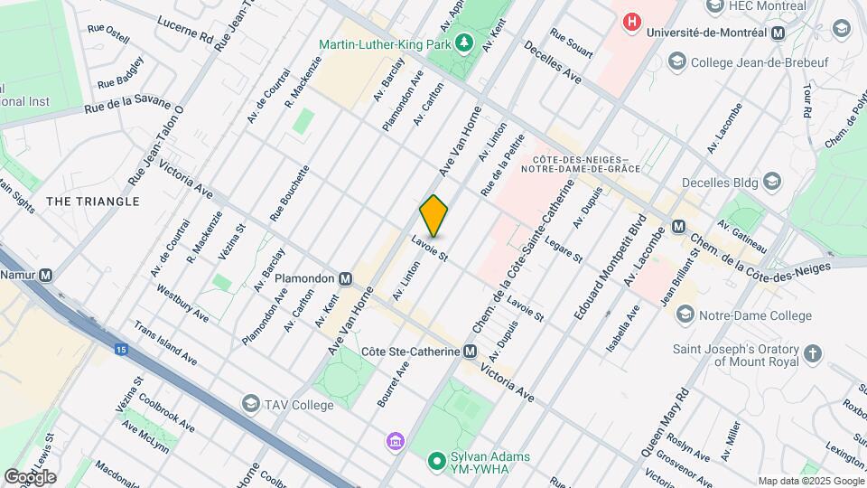 4530 Linton Av Map and Location Details