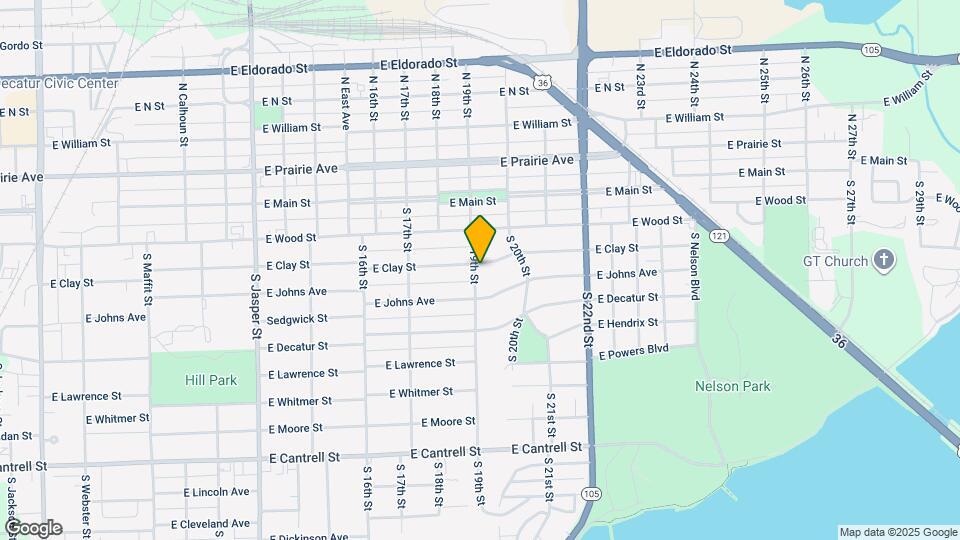 312 S 19th St Map and Location Details