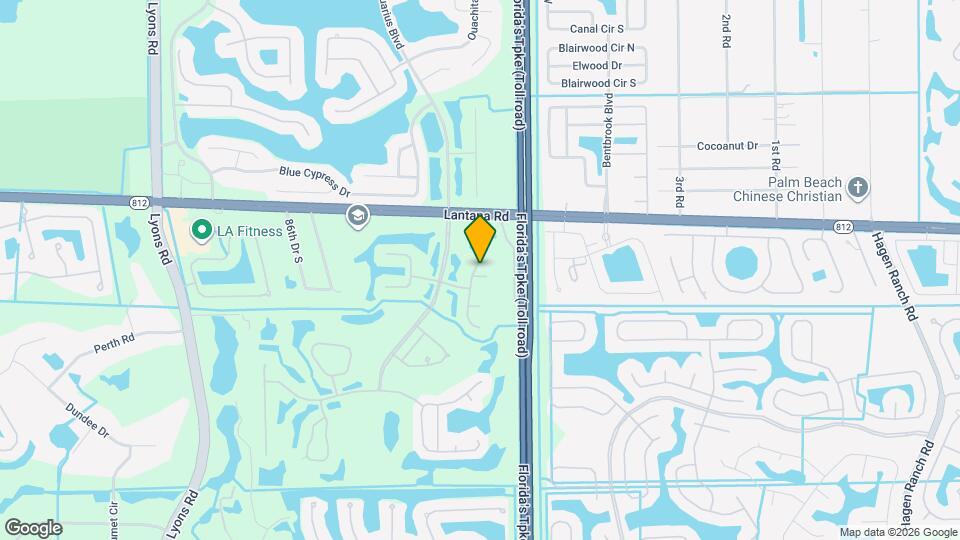 8095 Burlington Ct Map and Location Details