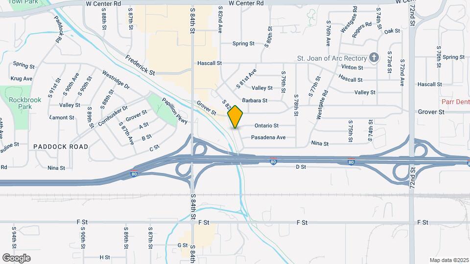 3606 S 82nd St Map and Location Details