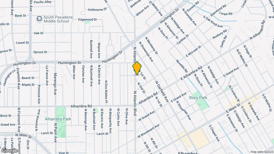 838 N Atlantic Blvd Map and Location Details