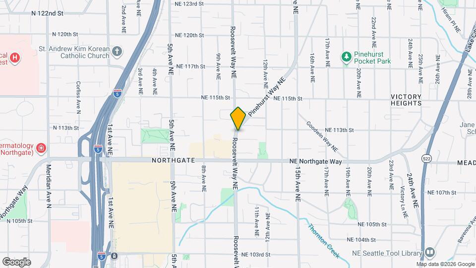 11208 Pinehurst Way NE Mapa y Detalles de la Ubicación