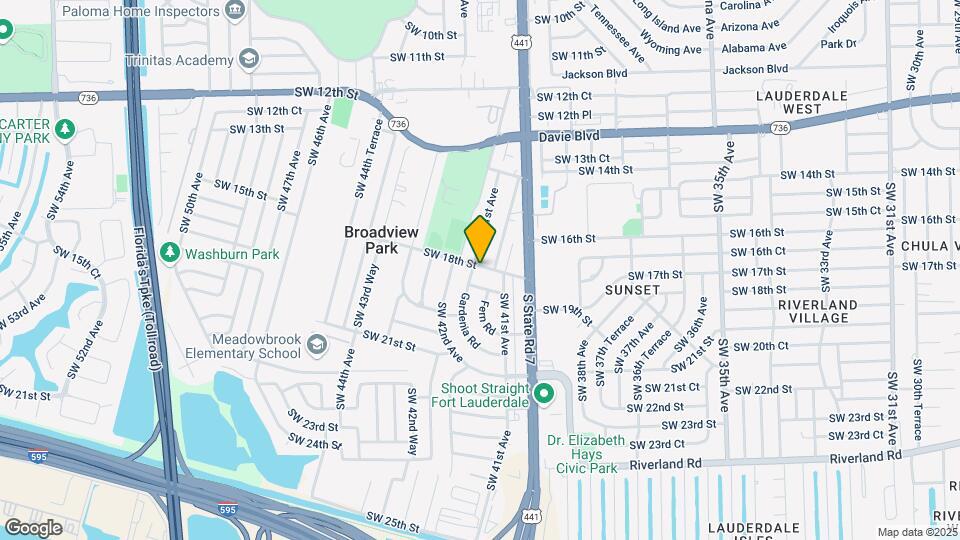4140 SW 18th St-Unit -2 Map and Location Details