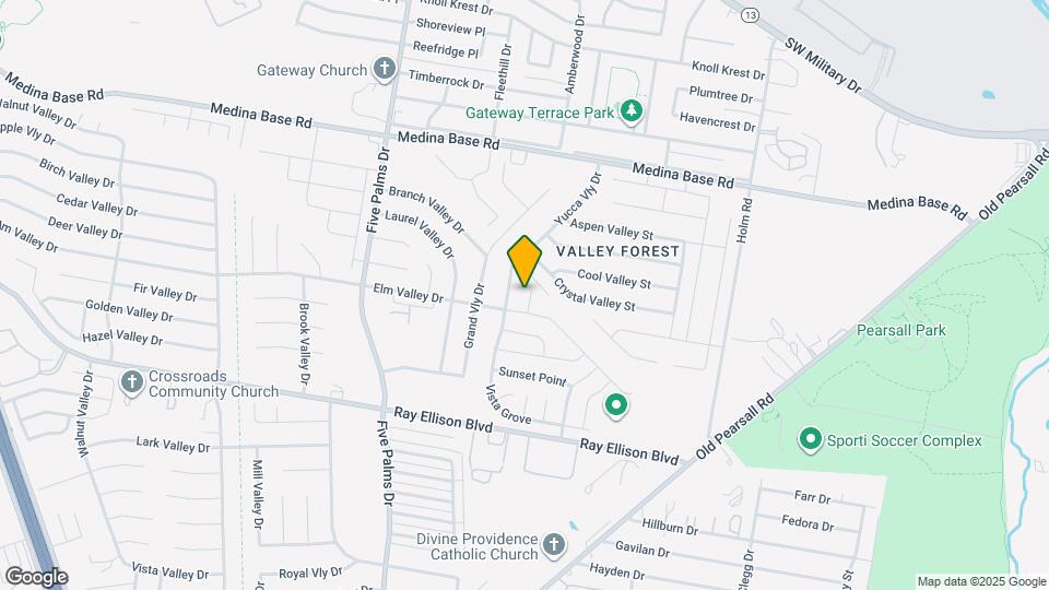 7011 Randado Ct Map and Location Details