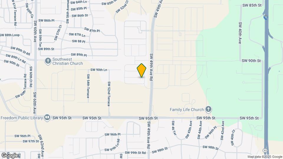 4984 SW 91st PL Map and Location Details