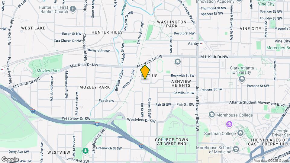 1143 Fountain Dr SW Map and Location Details