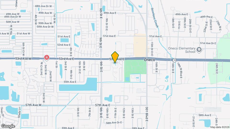 5323 11th St Cir E Map and Location Details