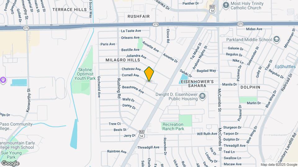 5304 Cornell Ave Map and Location Details