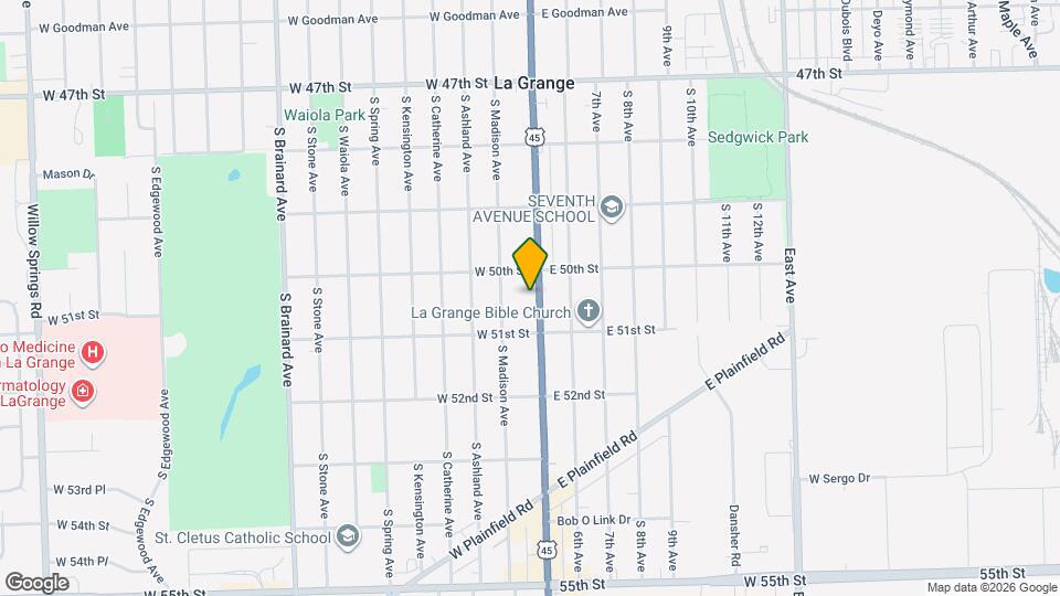 822 LaGrange Rd Map and Location Details