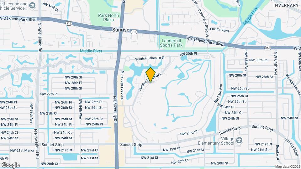 2852 NW 80th Ave Map and Location Details