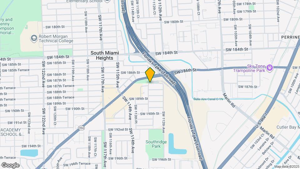 11278 SW 187th St Map and Location Details