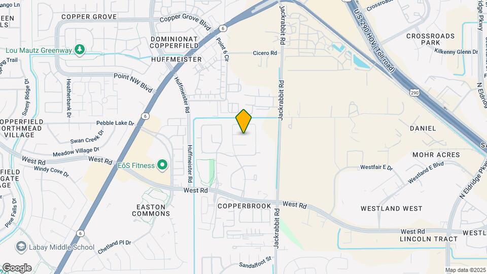 14715 Chapelbrook Ln Map and Location Details