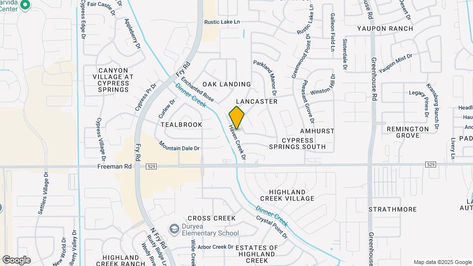 7116 Haven Creek Dr Map and Location Details