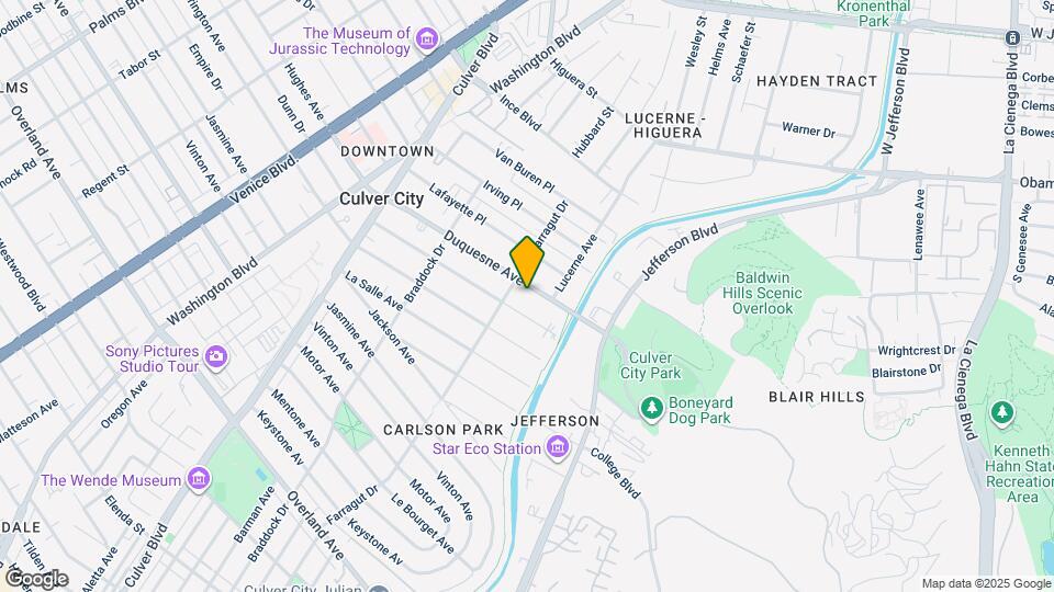 4221 Duquesne Ave, Unit 4221 Mapa y Detalles de la Ubicación