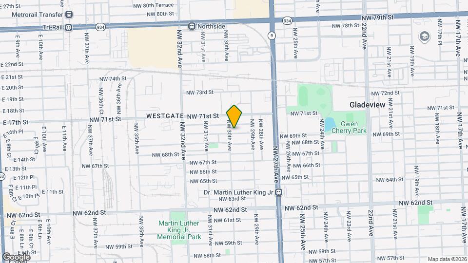 2983 NW 69th Ter Map and Location Details