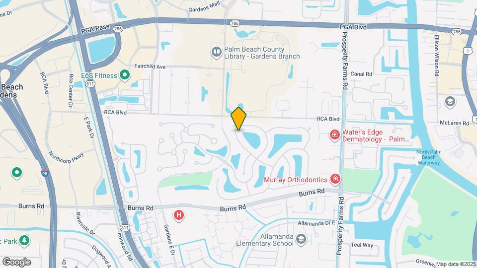 222 E Tall Oaks Cir Map and Location Details