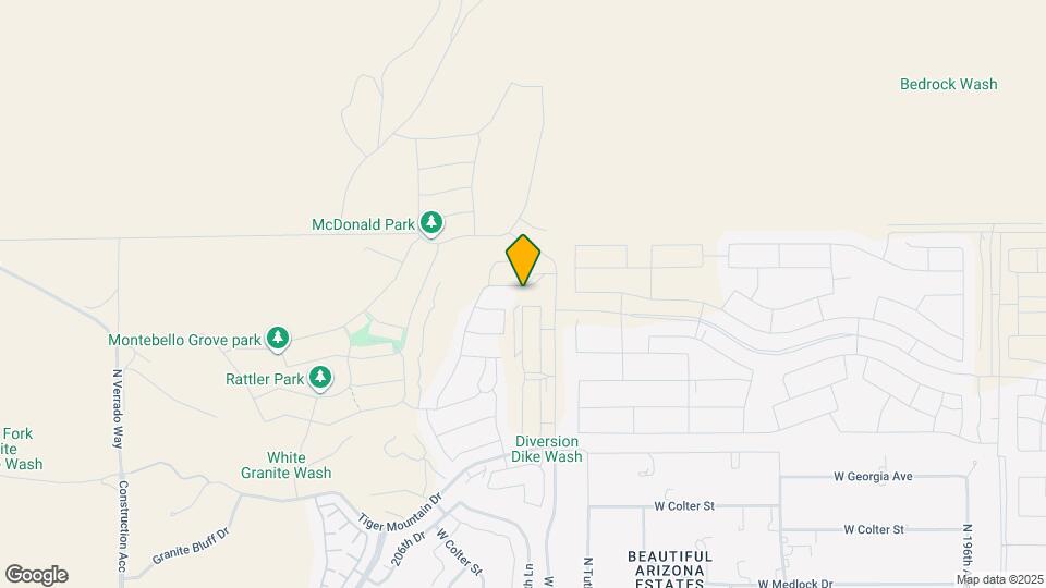 20607 W Rancho Dr Map and Location Details