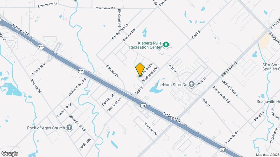 1915 Pin Oak Ln Map and Location Details