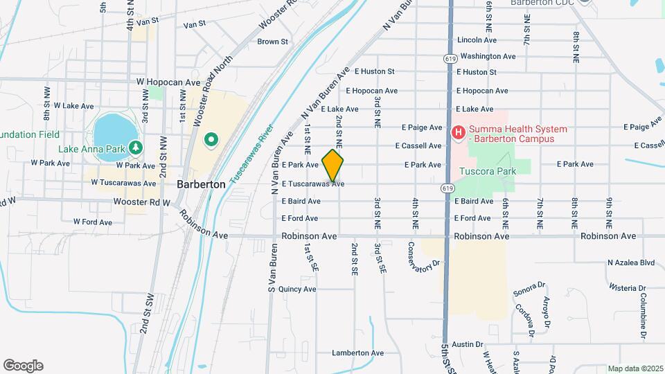 244 E Tuscarawas Ave Map and Location Details