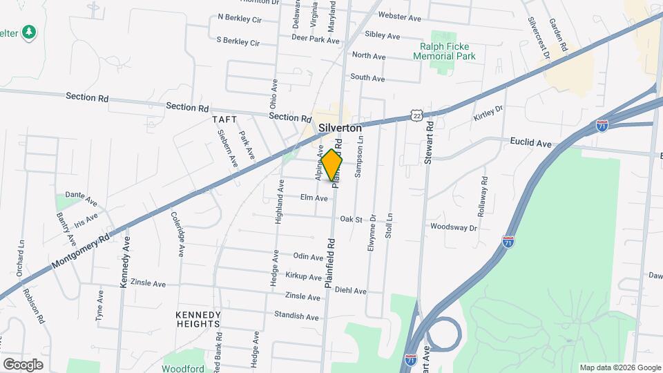 6735 Plainfield Rd Map and Location Details