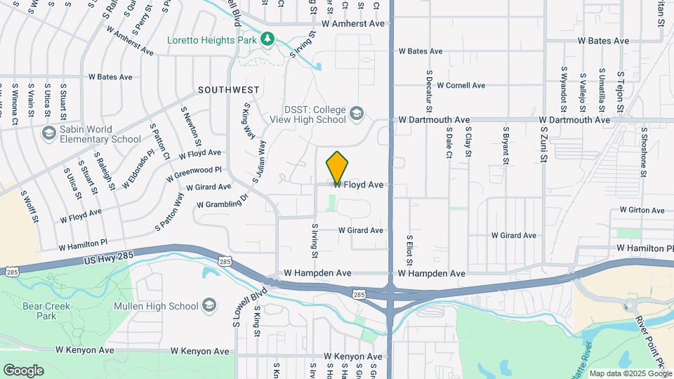 Sunridge Apartments Map and Location Details