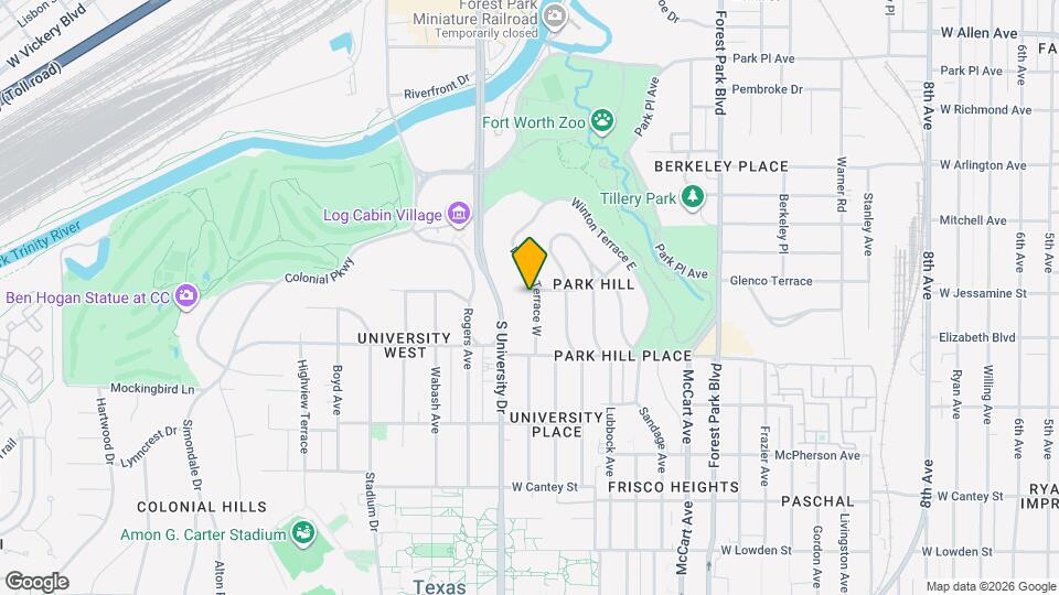 2400 Winton Terrace W Map and Location Details