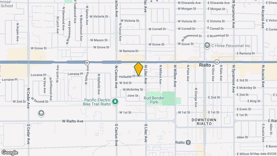 551 Holladay Pl Map and Location Details