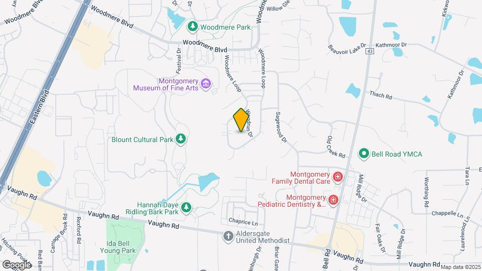 6008 Woodrun Ct Map and Location Details