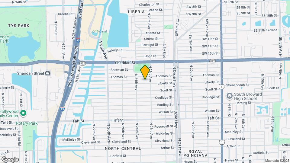 2317 Liberty St Map and Location Details