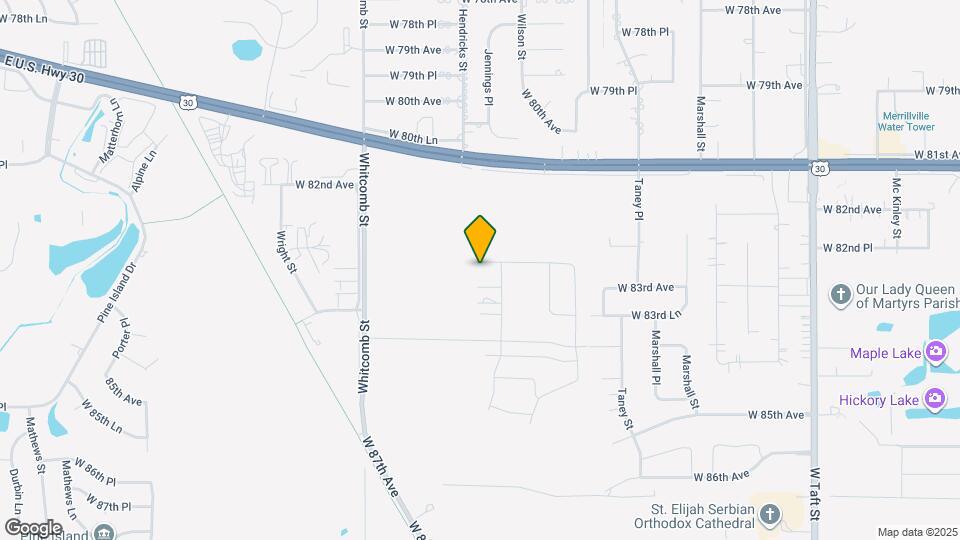 3123 W 82nd Pl Map and Location Details