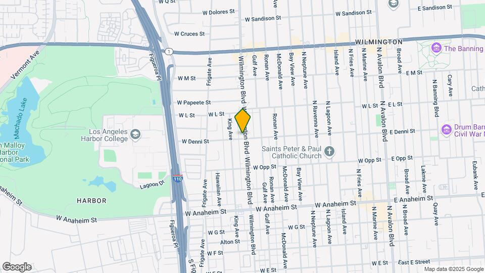 1005 W Denni St Map and Location Details