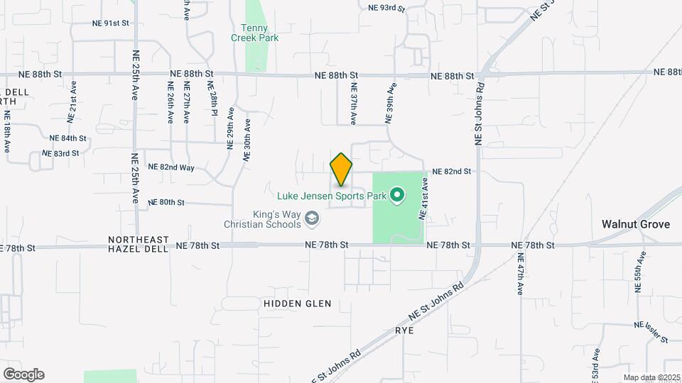 3608 NE 81st Cir Map and Location Details