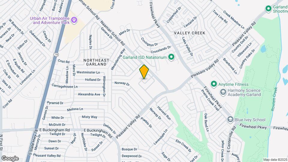 1505 Shalain Dr Map and Location Details