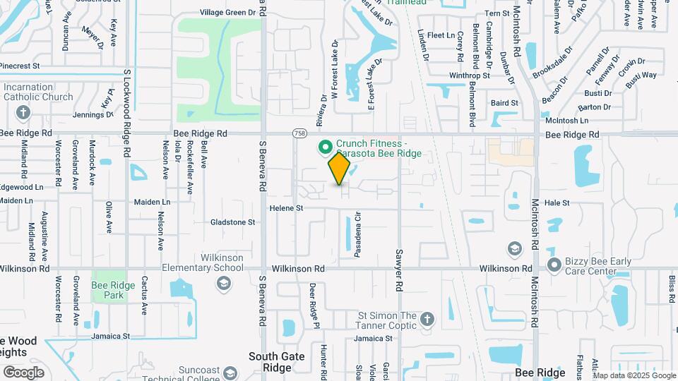 4012 Deberry Dr Map and Location Details